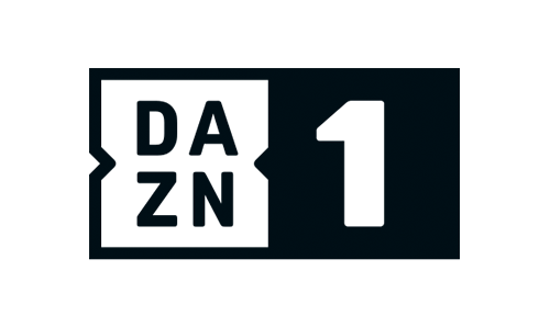 Logotipo do canal DAZN 1 ao vivo, online