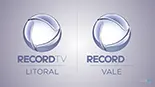 Mini Logotipo do canal Record TV Litoral e Vale ao vivo